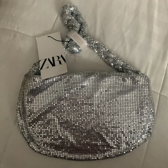 Zara sparkly shoulder bag - Picture 10 of 10